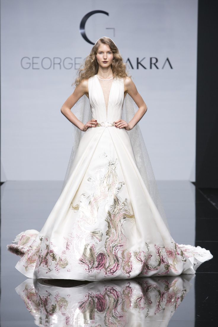 georges chakra wedding dress