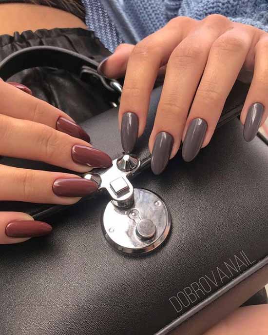 Elegant manicure 2021: photo, delicate nail design