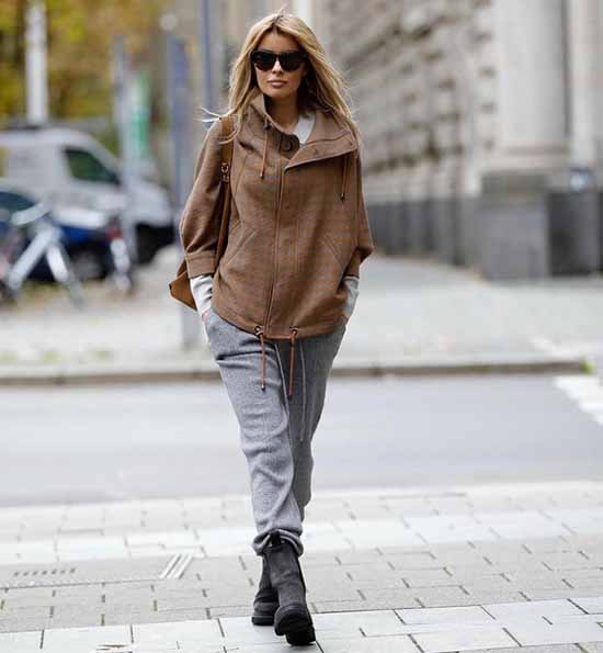 Joggers 2021: what to wear, top fashionable images in the photo