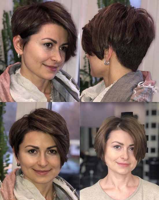 A haircut "Muscovite": photo for short and medium hair