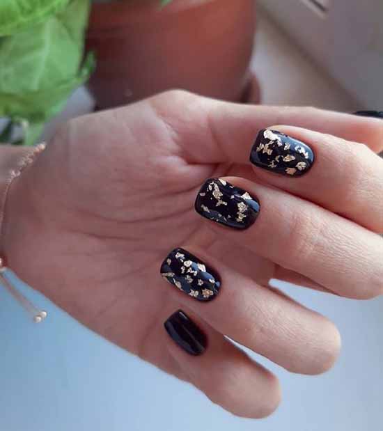 Potale on nails: +100 photo of manicure, beautiful design