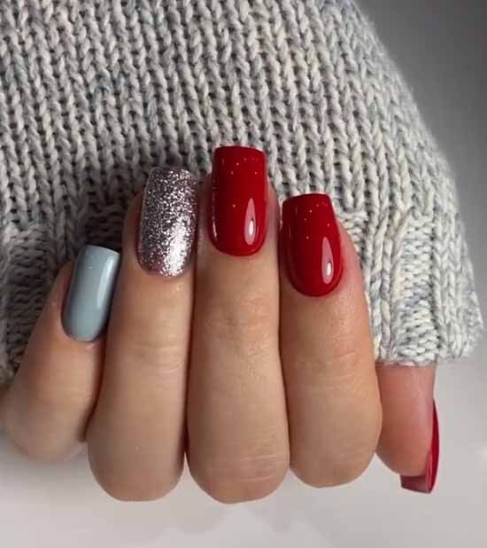 Red Glitter Manicure: +100 Cool Design Ideas