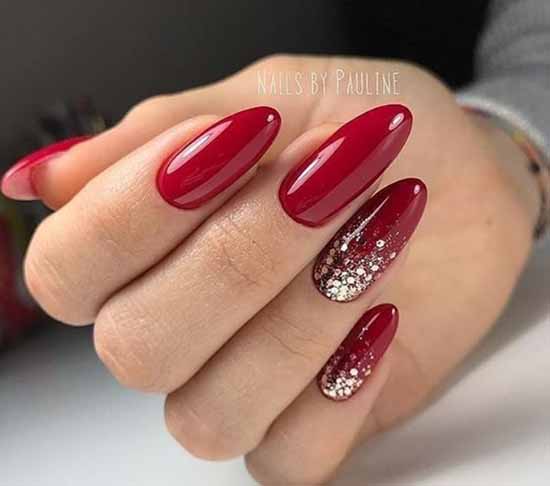 Red Glitter Manicure: +100 Cool Design Ideas