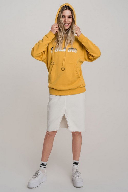 Fashionable hoodies.  The most stylish looks with sweatshirts