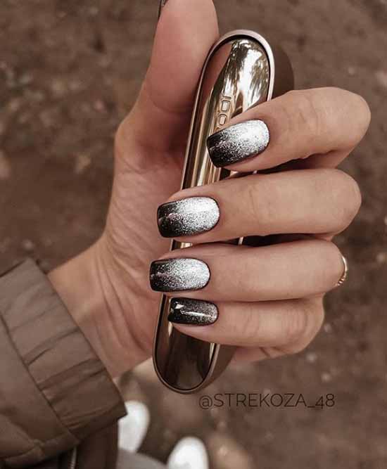 Shiny jacket: a large selection of new photo ideas for manicure