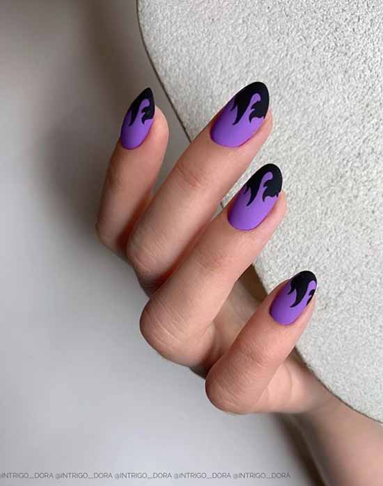 Black manicure for long nails: photo, new beautiful design