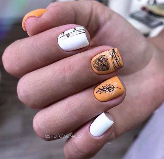 "Cobweb" on nails: design, 100 photos of a beautiful manicure