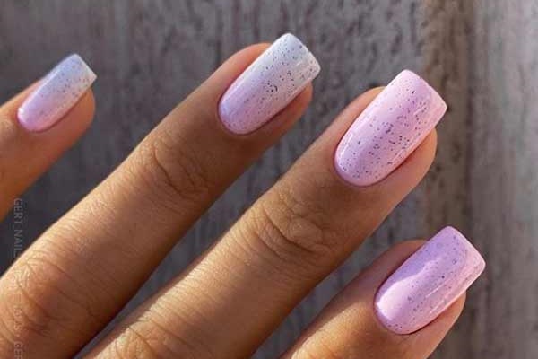 Glitter nail design photo news