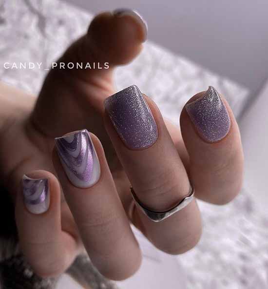 Fashionable spring manicure