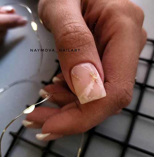 Pink marble and french