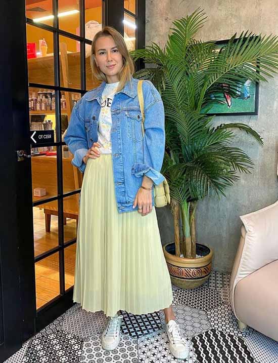 Fashionable skirts spring-summer 2021: what to wear, photos, images