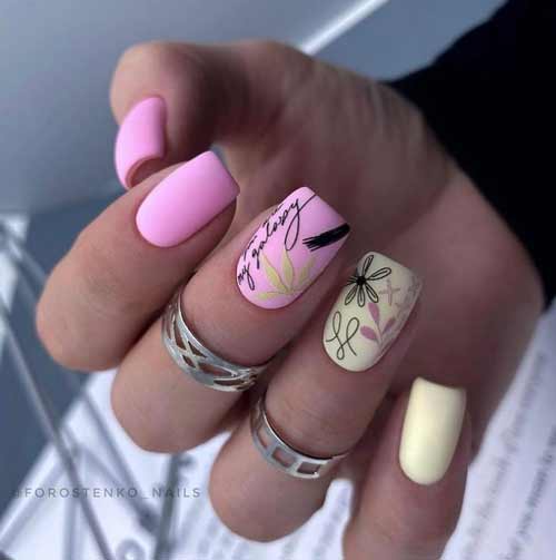 Beautiful summer nail design
