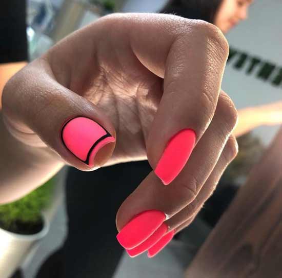Bright summer nail design