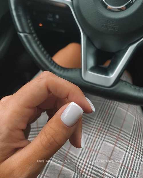 Gray manicure 2021-2022: design, nails in gray tones, photo