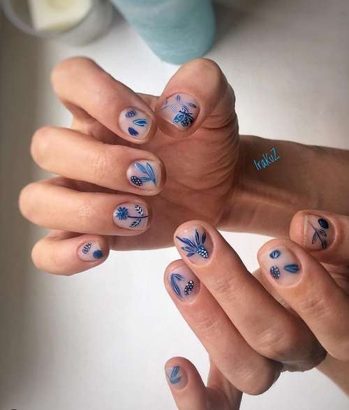 Butterfly manicure 2021: new design photos