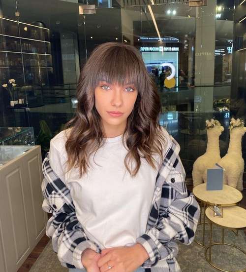 Actual bangs 2021: photos, trends, fashion trends