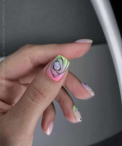 Milk manicure for short nails 2021: photo, fashion design