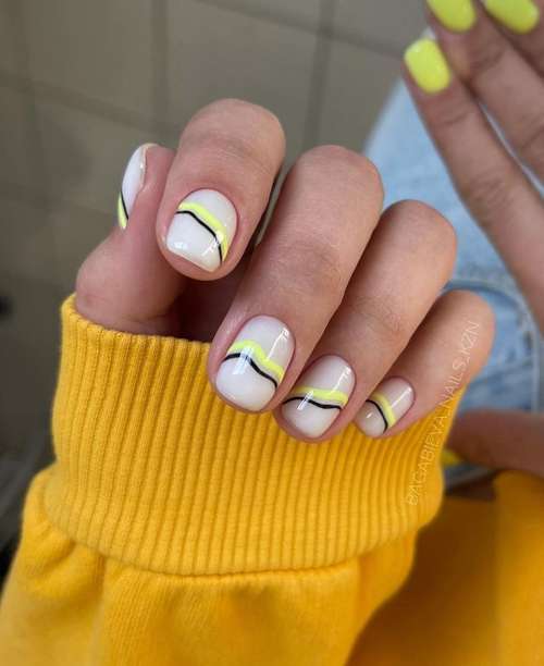 Milk manicure for short nails 2021: photo, fashion design