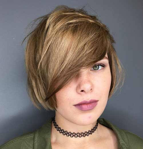 Haircuts with bangs for girls