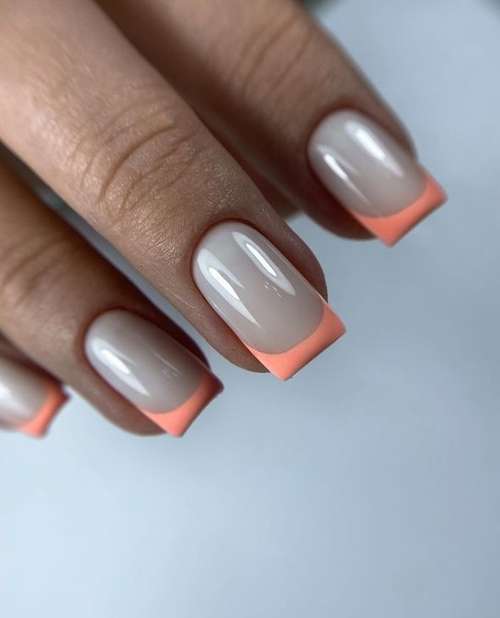 Beige manicure 2021-2022: new nail designs